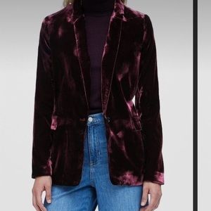 Banana Republic Velvet Blazer